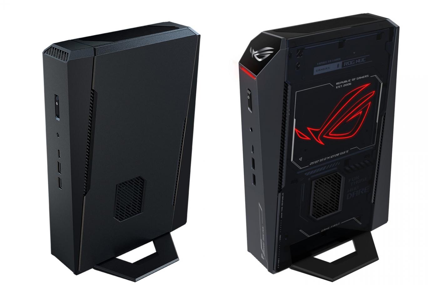 ▲ 左為 NUC 15 Performance，右為 ROG NUC (2025)