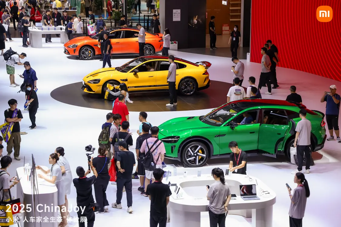 小米展示&ldquo;人車家全生態&rdquo;布局 多款新品亮相2025 ChinaJoy